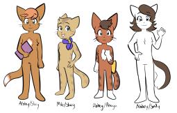 Abbey AbbeyxAmaya AbbeyxSandy AbbeyxStacy agentchimendez_(Artist) Amaya Kitten Mike MikexStacy Sandy Stacy (2938x1860, 1.4MB)