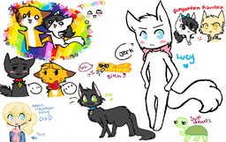 Amaya Daisy DaisyxSandy HappyCat_(Artist) Larken LarkenxAmaya Lucy Mia Paulo PauloxSandy Sandy Turtle fancharacter human (977x616, 69.1KB)