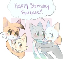 birthday Daisy Lucy mangoh_(Artist) Mike MikexLucy Paulo PauloxDaisy (970x900, 414KB)