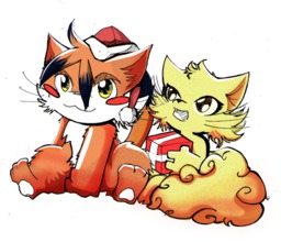 Daisy MouseCat_(Artist) Paulo (500x429, 237KB)
