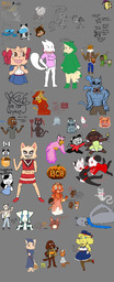 Abbey AbbeyxDaisy Amaya ArtCollab Augustus AugustusxRachel Bittersweet_Disney_(Artist) Catcus_(Artist) Chirpy Courtney Daisy David DavidxAmaya DavidxPaulo Fern_(Artist) Justin Katie Kizuna Lucy Maishul_BCB_(Artist) Mike Molly MrNostalgic_(Artist) Nume_(Artist) Paulo PowerHawk_(Artist) Rachel Ren_(Artist) Sandy ScaleKnight194_(Artist) Stacy Sue Yewsea_(Artist) agentchimendez_(Artist) darwin parody splotchi_(Artist) (4096x10052, 4.7MB)