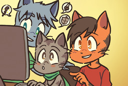 Amaya Draw_Stream Kitten Mike MikexAmaya Taeshi_(Artist) (1200x800, 760KB)
