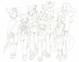 Abbey Blur Chirpy Daisy David excellent Lily_(Artist) Lucy Mike Paulo Tess Yashy (900x713, 81KB)