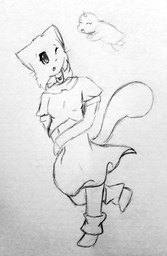 ArtisticKitten_(Artist) Lucy parody Yashy (2012x3092, 1.8MB)