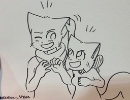 commission ConnectiCon Lucy Mike Taeshi_(Artist) (844x651, 803KB)