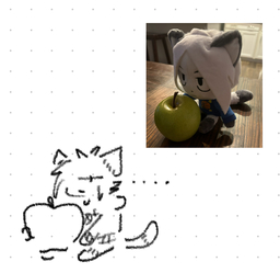 Augustus marrow_(Artist) Plushie sketch (1273x1240, 422KB)