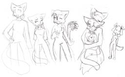 Abbey Daisy David genderbended Lisa_(Artist) Lucy Mike Paulo (550x341, 156KB)
