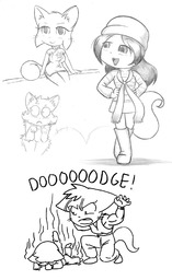 Abbey Daisy JEMCIV_(Artist) Kitten Lucy PauloxLucy Sandy parody sketch (1000x1633, 533.9KB)