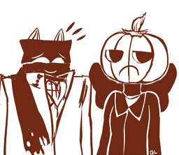 Halloween Lucy Mike Quartzleo_(Artist) (600x521, 107KB)
