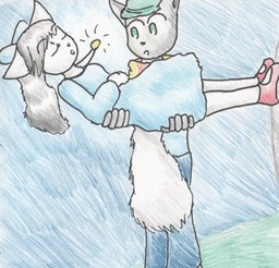 Akacatgirl_(Artist) Mike MikexSandy parody Sandy (614x591, 302KB)