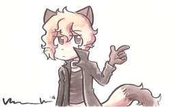 AugustusxDaisy commission Kitten Taeshi_(Artist) watercolor (1500x912, 801KB)