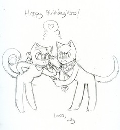 birthday Lily_(Artist) Lucy Mike MikexLucy (710x768, 97KB)