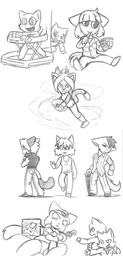 Abbey Augustus Daisy Jasmine JEMCIV_(Artist) Molly Paulo sketch Sue (600x1247, 220KB)