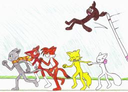 Abbey Daisy David Lucy Mike Paulo Ved_the_Flame_Devil_(Artist) (800x575, 278KB)