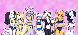 Daisy Jasmine Jessica Lucy Rachel Sandy SpaceMouse_(Artist) Sue (1673x750, 912.6KB)