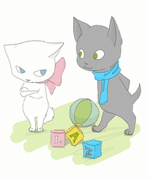 5c4rl377_(Artist) Kitten Lucy Mike (1086x1312, 302KB)
