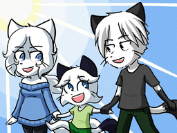 Augustus AugustusxLucy Draw_Stream Kitten Lucy Taeshi_(Artist) (1100x825, 356KB)