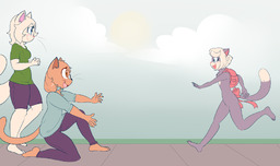 esinololly_(Artist) Fork_in_the_Road Kitten Lucy LucyxSue MikexLucy Sue (900x535, 165KB)