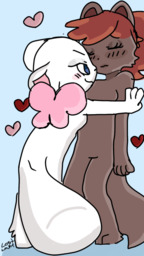 Courtney Lost_Lake_(Artist) Lucy LucyxBackground_Character LucyxCourtney (405x720, 138KB)