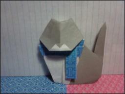 Mike origami Silentvelcro_(Artist) (584x439, 24KB)