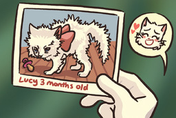Draw_Stream Kitten Lucy Lucy's_mother Taeshi_(Artist) (1200x800, 761KB)