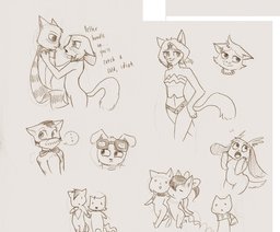Abbey Amaya CottonSwab_(Artist) Daisy Justin Lucy Mike Rachel Sandy (800x664, 73KB)