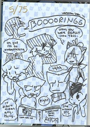 book_sketch commission Daisy David Jasmine Lucy Mike Paulo Sandy Taeshi_(Artist) (765x1084, 441KB)