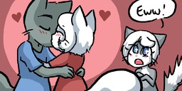 Draw_Stream Kitten Lucy Mike MikexLucy Taeshi_(Artist) (1100x550, 23KB)