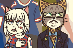 Draw_Stream Lucy Mike parody Taeshi_(Artist) (1200x800, 752KB)