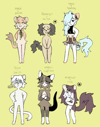 AugustusxAbbey Kitten MadisonxLucy MikexPaulo RachelxFlower_Girl SamxZach SandyxTess garb_(Artist) (968x1224, 368.3KB)