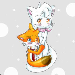 Kitten PauloxLucy Ribbon_(Artist) (800x800, 228KB)