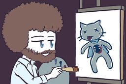 Draw_Stream Lucy Mike parody Taeshi_(Artist) (1200x800, 81KB)