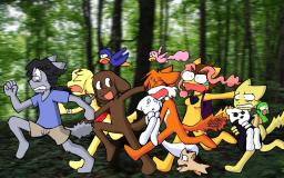 Blur Chirpy David Kizuna Lily Lucy McCain Paulo SpaceMouse_(Artist) Sue Tess wallpaper Yashy Zach (1680x1050, 453KB)