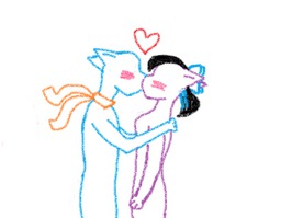 kiss Mike MikexSandy Sandy Skittz_(Artist) (678x526, 98KB)