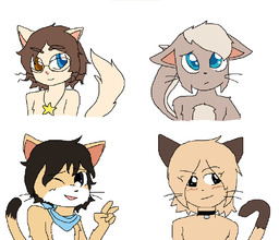 Abbey AbbeyxLucy Augustus AugustusxSue cviridian_(Artist) Kitten Lucy Paulo PauloxSandy Sam SamxTess Sandy Sue Tess (1036x892, 63KB)