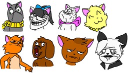 Abbey Augustus Daisy David excellent Lucy meme Mike mikethebutthurtkorat_(Artist) Paulo Sandy (880x506, 159KB)