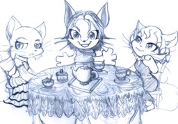 Daisy Lucy MouseCat_(Artist) Tess (700x490, 476.3KB)