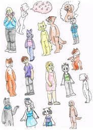 Abbey AbbeyxDaisy Akacatgirl_(Artist) Daisy David human Jasmine Jessica Justin Lucy Mike Paulo Rachel Sandy (1000x1398, 2.0MB)