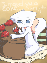 cake excellent kamikazedelbvh_(Artist) Lucy meme (768x1024, 487KB)