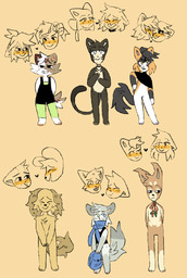 AlejandroxRoger Kitten LucyxDaisy MattxDavid MikexJordan PauloxAugustus SuexAmaya garb_(Artist) (986x1468, 419.6KB)