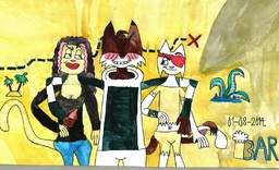 BAR_(Artist) Lucy parody Paulo Tess (1000x608, 308KB)