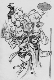 Blur Lucy McCain Michel_N_(Artist) Mike parody Paulo Sue weapon (569x835, 316KB)