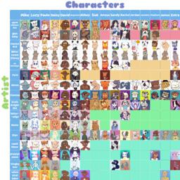 Abbey agentchimendez_(Artist) Amaya ArtCollab Augustus AugustusxRachel bitter--edge_(Artist) Bittersweet_Disney_(Artist) Chris Daisy David excellent Fern_(Artist) giankitty_(Artist) James Jasmine Jessica JessicaxMadison Jordan Kingkyleor_(Artist) Lucy Lucy's_mother Madison Maishul_BCB_(Artist) Matt Mike MrNostalgic_(Artist) nan0blaze_(Artist) Nowo_(Artist) Nume_(Artist) Paulo Puppyzpawz_(Artist) Rachel Sandy ScaleKnight194_(Artist) Stacy Styx_(Artist) Sue Tess whimsicalEden_(Artist) Yewsea_(Artist) (4056x4054, 9.8MB)