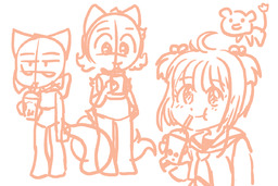 Daisy Draw_Stream Lucy sketch Taeshi_(Artist) (1200x800, 262KB)