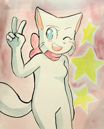 commission Lucy Taeshi_(Artist) watercolor (700x868, 204KB)