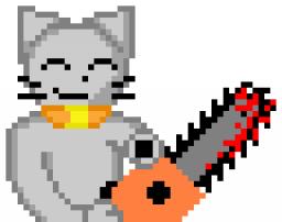 blood Luis_(Artist) Mike pixel_art weapon (48x38, 946)
