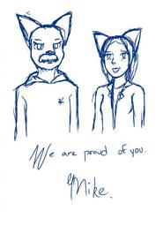 Mike's_father Mike's_mother sketch Solitaryartist_(Artist) (568x787, 47KB)