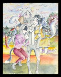Doublet_(Artist) Jasmine Lucy Mike MikexJasmine MikexLucy MikexSandy polyamory Sandy (817x1024, 126KB)