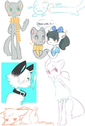 Abbey Augustus Jessica Lucy mangoh_(Artist) Mike MikexSandy Sandy (949x1410, 458KB)