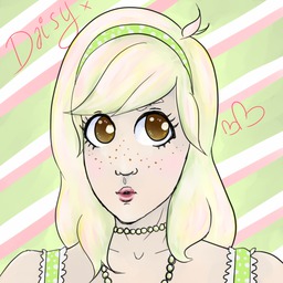Daisy LetsBananas_(Artist) (700x700, 415KB)